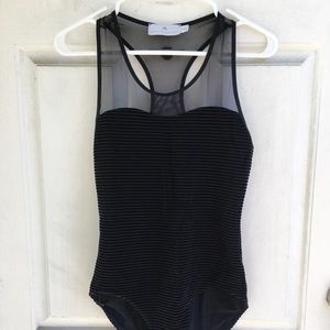 STELLA MCCARTNEY x ADIDAS Black Bodysuit
